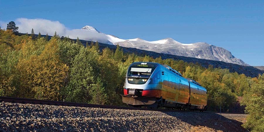 Travelling aboard the ‘Polar Express’ into the Arctic Circle
