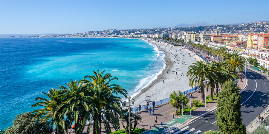 Embarking on a city tour of Nice